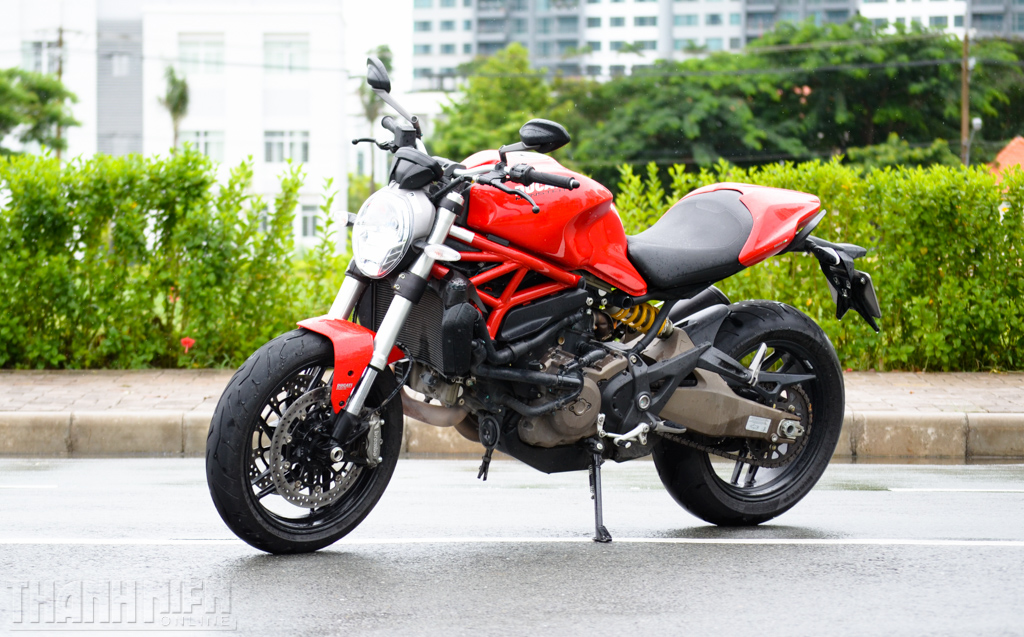 Đánh giá Ducati Monster 821  Cấu hình thông số và giá bán Ducati Monster  821  MôTô Việt